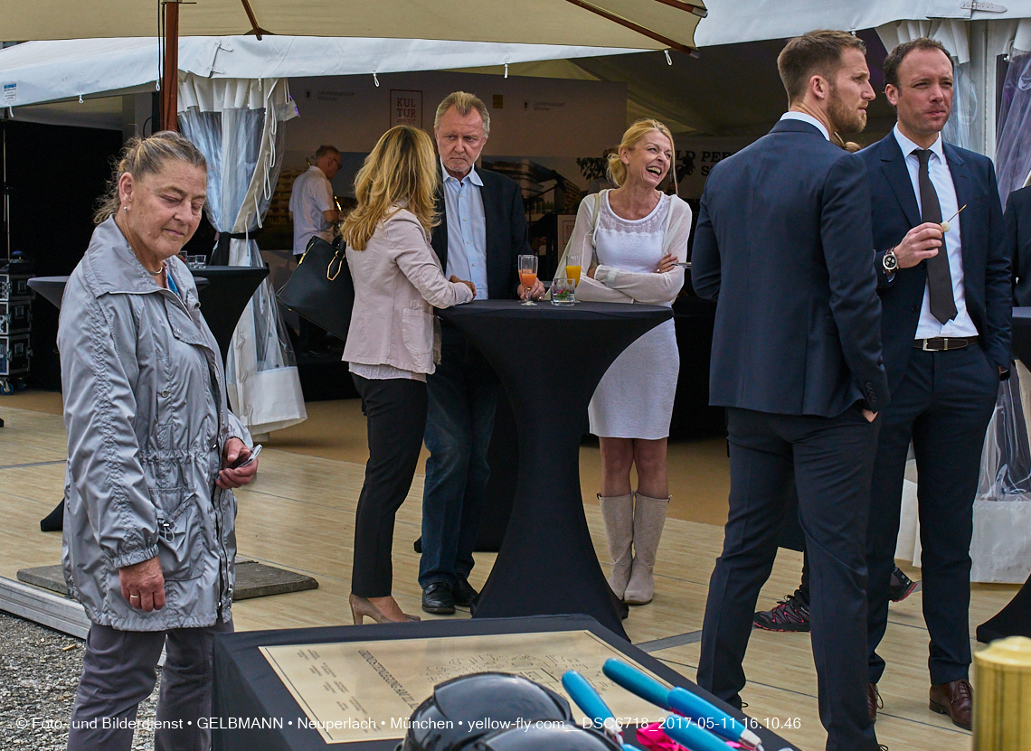 11. Mai 2017 - Grundsteinlegung für die LOGE und dem Kulturquadrat in Neuperlach